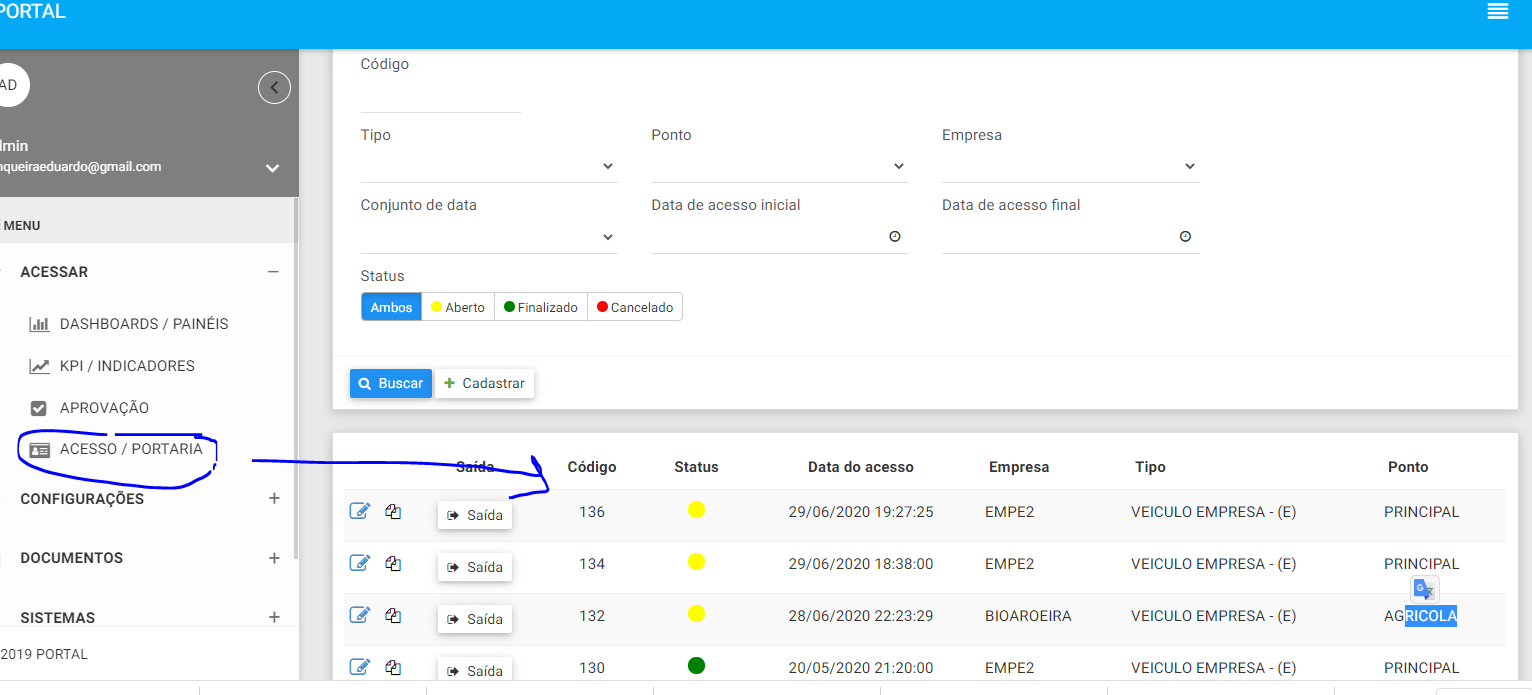 Desenvolvimento customizado